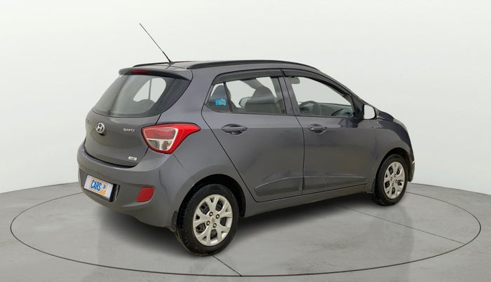 2016 Hyundai Grand i10 SPORTZ 1.2 KAPPA VTVT, Petrol, Manual, 1,36,544 km, Right Back Diagonal