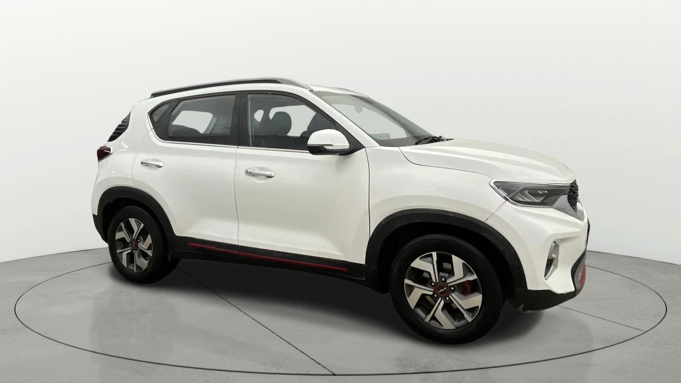 2021 KIA SONET GTX PLUS 1.5 AT, Diesel, Automatic, 99,514 km, Right Front Diagonal
