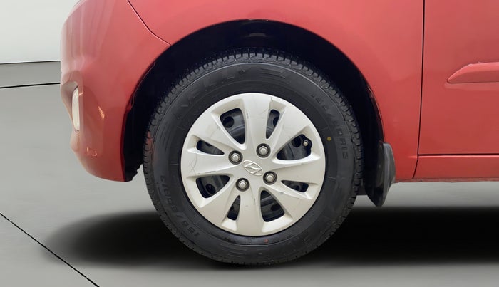 2012 Hyundai i10 ASTA 1.2 AT SUNROOF, Petrol, Automatic, 23,853 km, Left Front Wheel