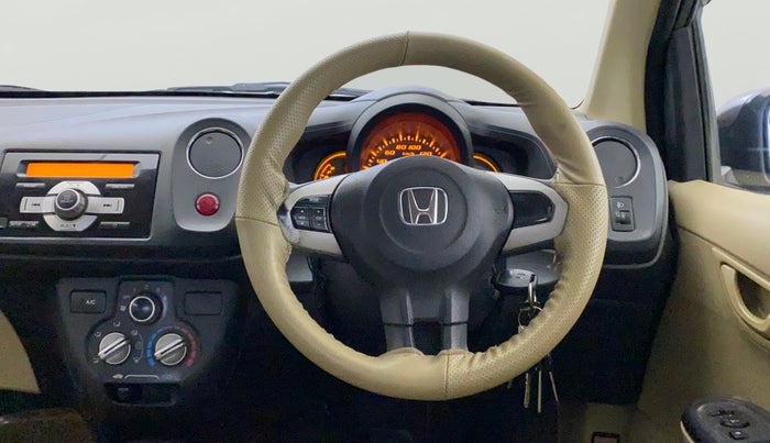 2014 Honda Amaze 1.2L I-VTEC S, Petrol, Manual, 71,609 km, Steering Wheel Close Up