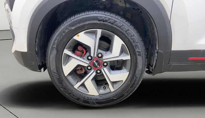 2021 KIA SONET GTX PLUS 1.5 AT DUAL TONE, Diesel, Automatic, 45,786 km, Left Front Wheel