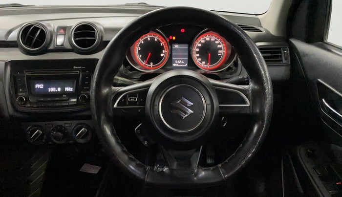 2018 Maruti Swift VXI, Petrol, Manual, 51,516 km, Steering Wheel Close Up