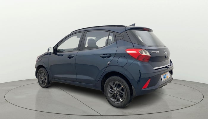 2021 Hyundai GRAND I10 NIOS SPORTZ AMT 1.2 KAPPA VTVT, Petrol, Automatic, 22,653 km, Left Back Diagonal