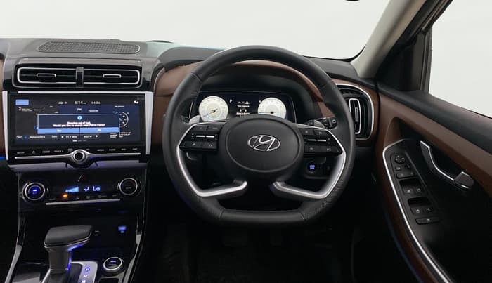 2023 Hyundai ALCAZAR  SIGNATURE (O) DCT 1.5 PETROL 7STR, Petrol, Automatic, 36,279 km, Steering Wheel Close Up