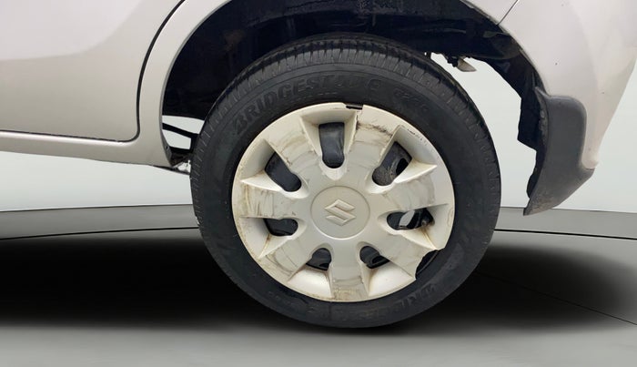 2014 Maruti Alto K10 VXI, Petrol, Manual, 33,447 km, Left Rear Wheel