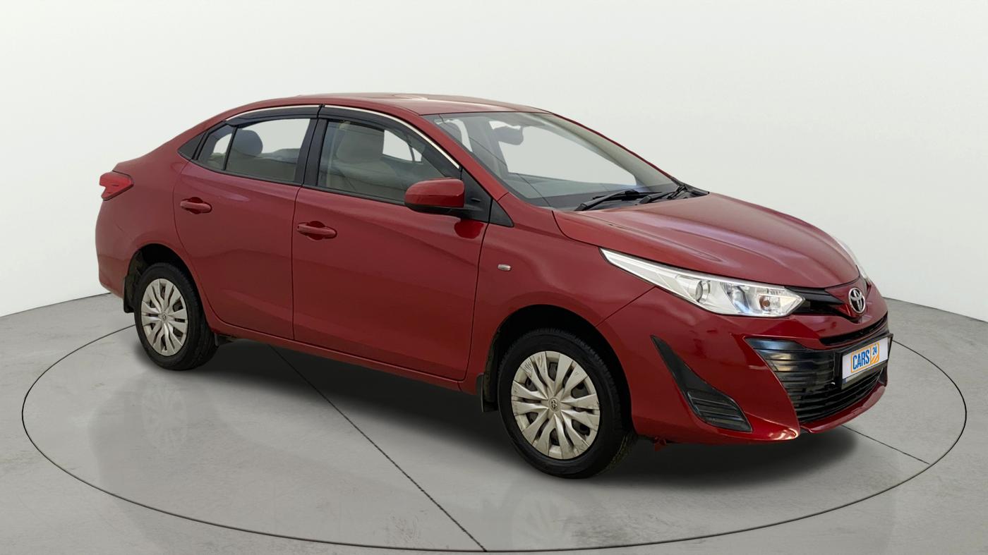 2018 Toyota YARIS J CVT, Petrol, Automatic, 1,09,475 km, Right Front Diagonal