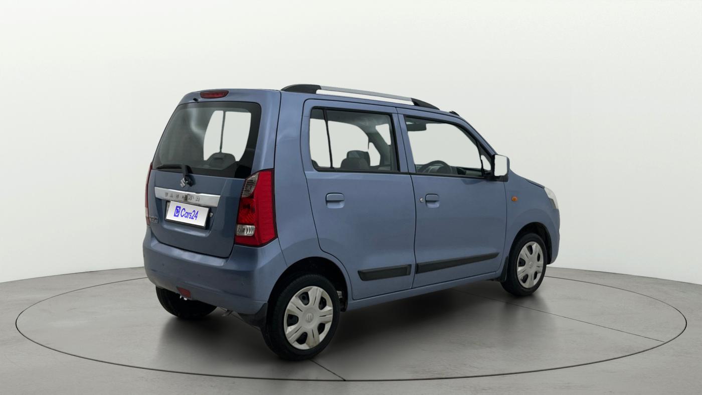 2013 Maruti Wagon R 1.0 VXI, Petrol, Manual, 38,781 km, Right Back Diagonal
