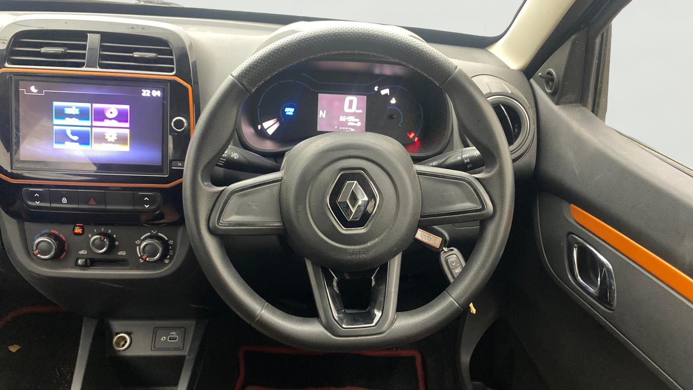 2020 Renault Kwid CLIMBER 1.0 AMT (O), Petrol, Automatic, 66,460 km, Steering Wheel Close Up