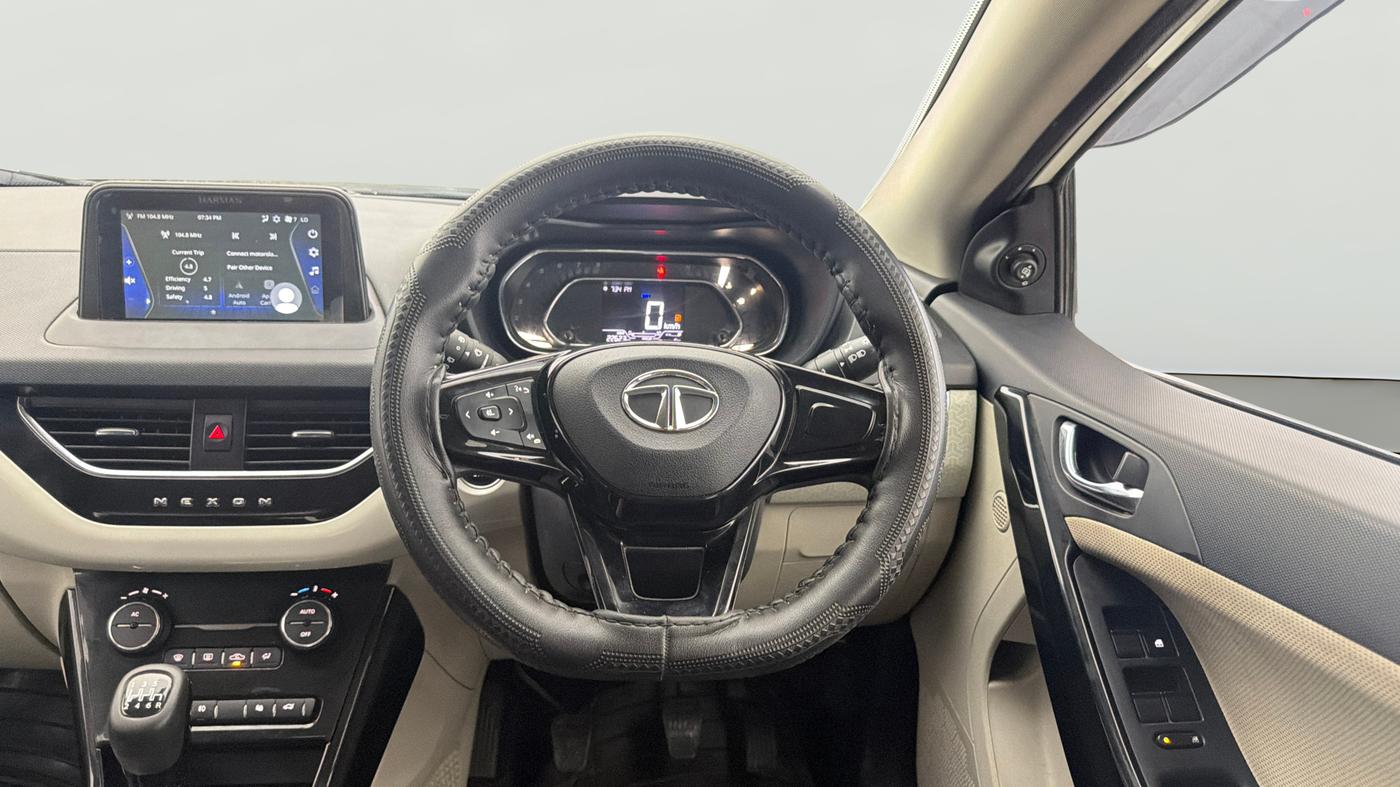 2022 Tata NEXON XZ PLUS PETROL, Petrol, Manual, 22,623 km, Steering Wheel Close Up