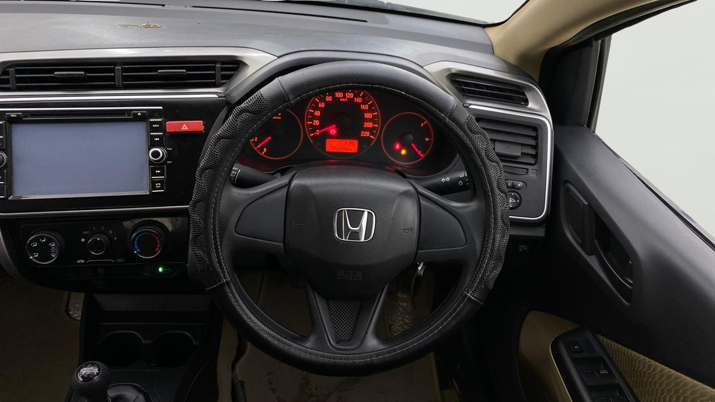 2014 Honda City 1.5L I-VTEC E MT, Petrol, Manual, 55,442 km, Steering Wheel Close Up