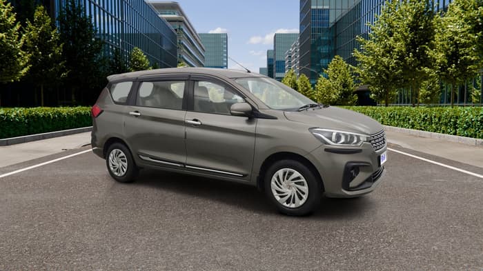 2021 Maruti Ertiga VXI CNG, CNG, Manual, 98,452 km, Right Front Diagonal
