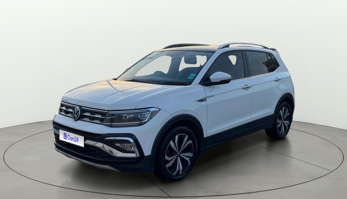 2021 Volkswagen TAIGUN GT PLUS 1.5 TSI DSG, Petrol, Automatic, 1,13,275 km, Left Front Diagonal