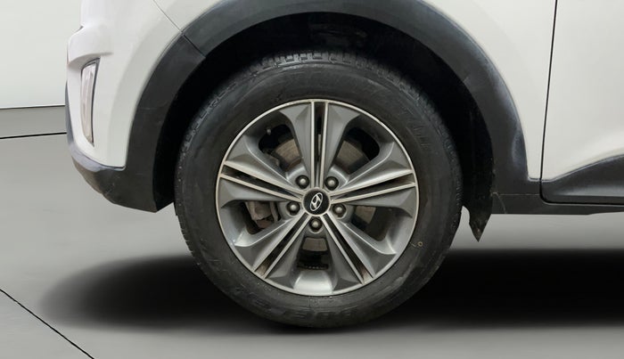 2017 Hyundai Creta SX PLUS AT 1.6 PETROL, Petrol, Automatic, 48,954 km, Left Front Wheel