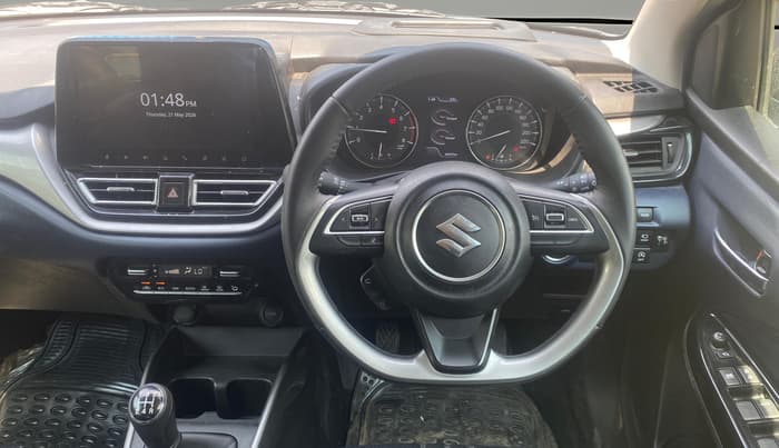 2023 Maruti Baleno ALPHA PETROL 1.2, Petrol, Manual, 48,307 km, Steering Wheel Close Up