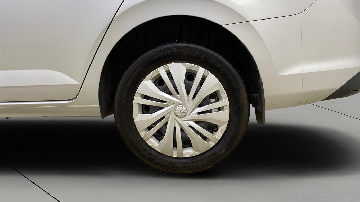 2025 Volkswagen VIRTUS COMFORTLINE TSI 1.0 MT, Petrol, Manual, 1,767 km, Left Rear Wheel