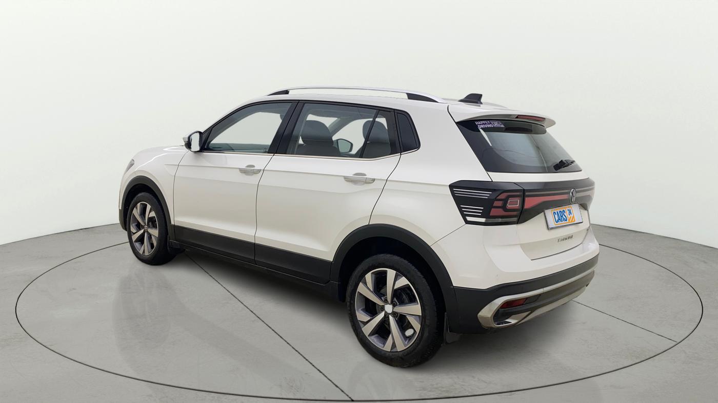 2022 Volkswagen TAIGUN TOPLINE 1.0 TSI MT, Petrol, Manual, 54,286 km, Left Back Diagonal
