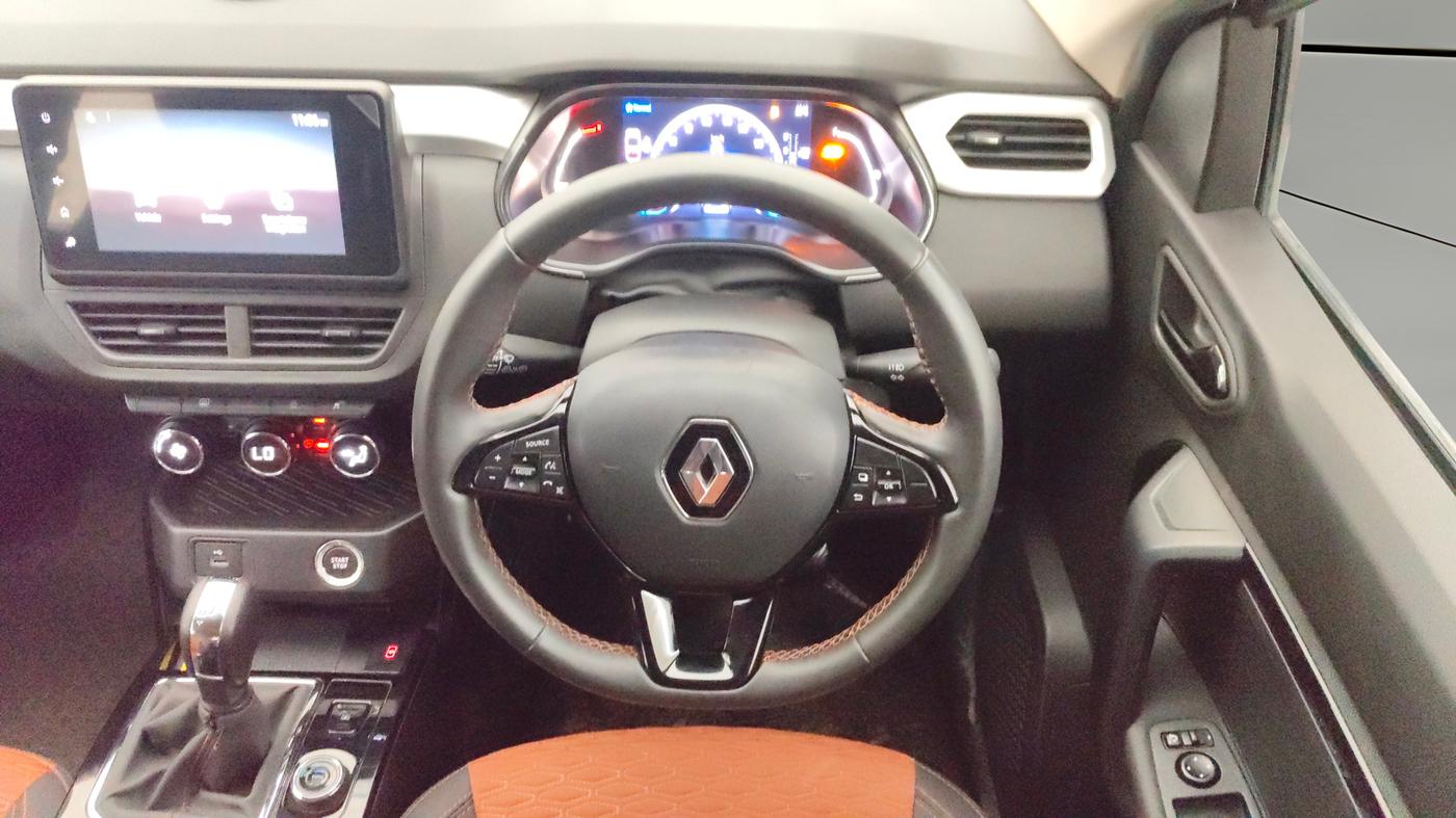 2024 Renault Kiger RXZ AMT, Petrol, Automatic, 14,527 km, Steering Wheel Close Up