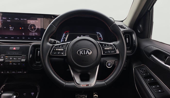 2021 KIA SONET GTX PLUS 1.0 DCT, Petrol, Automatic, 17,327 km, Steering Wheel Close Up