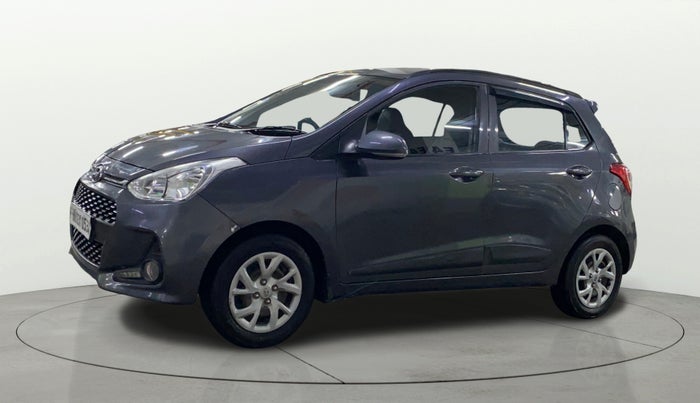 2019 Hyundai Grand i10 SPORTZ 1.2 KAPPA VTVT, Petrol, Manual, 71,497 km, Left Front Diagonal