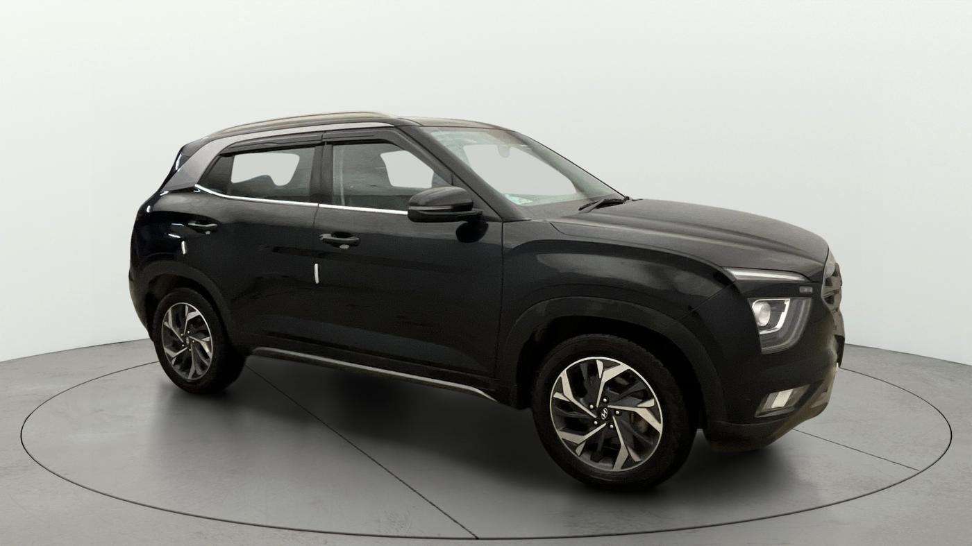 2023 Hyundai Creta EX 1.5 DIESEL, Diesel, Manual, 1,07,687 km, Right Front Diagonal