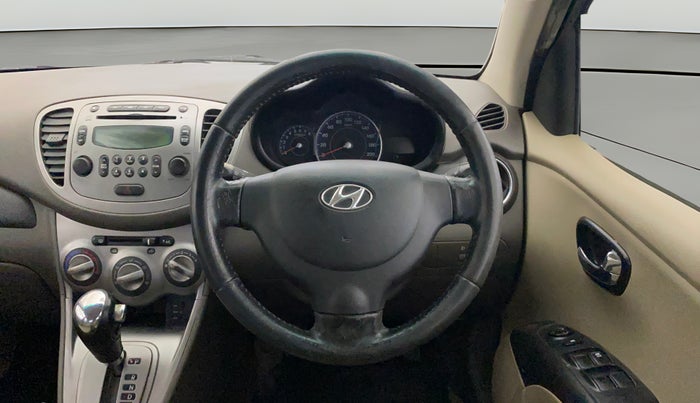 2013 Hyundai i10 SPORTZ 1.2 AT, Petrol, Automatic, 60,984 km, Steering Wheel Close Up