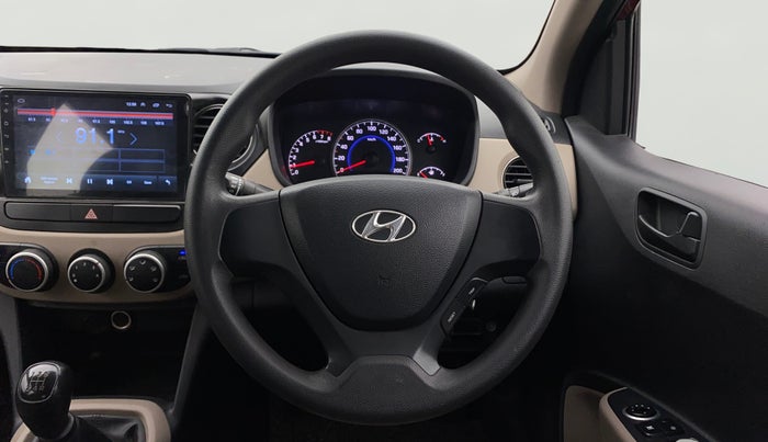 2016 Hyundai Grand i10 MAGNA 1.2 KAPPA VTVT, Petrol, Manual, 84,289 km, Steering Wheel Close Up