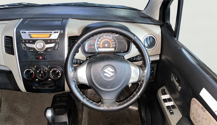 2016 Maruti Wagon R 1.0 VXI AMT, Petrol, Automatic, 30,920 km, Steering Wheel Close Up