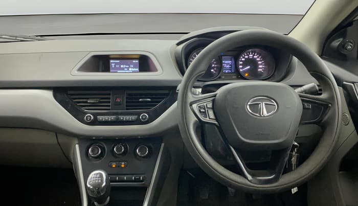 2018 Tata NEXON XM PETROL, CNG, Manual, 1,00,385 km, Steering Wheel Close Up