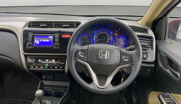 2015 Honda City 1.5L I-VTEC V MT, Petrol, Manual, 47,351 km, Steering Wheel Close Up