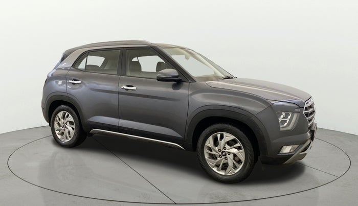 2021 Hyundai Creta SX 1.5 PETROL, Petrol, Manual, 50,043 km, Right Front Diagonal