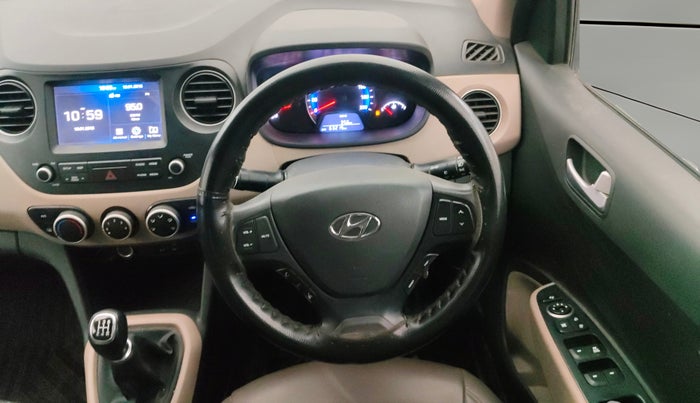 2019 Hyundai Grand i10 SPORTZ 1.2 KAPPA VTVT, Petrol, Manual, 63,179 km, Steering Wheel Close Up