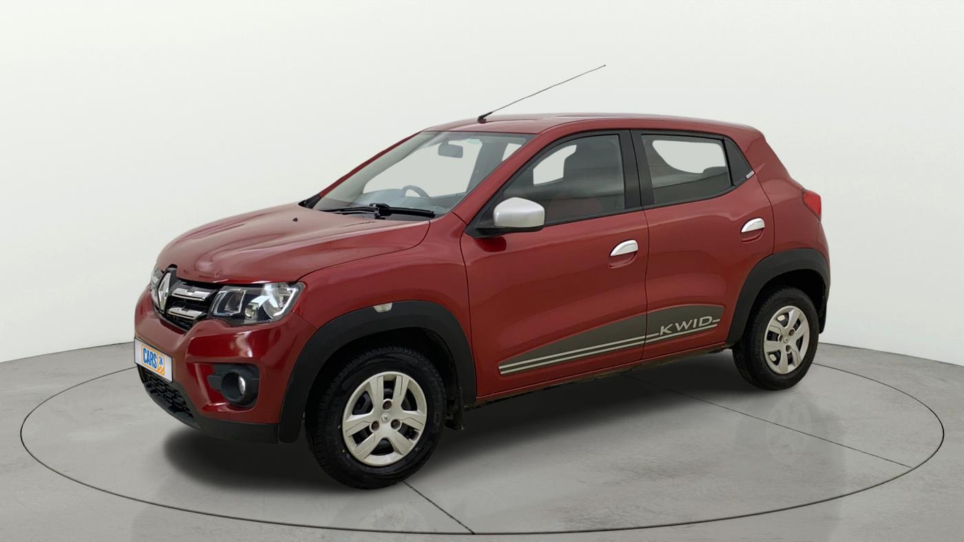 2018 Renault Kwid RXT 1.0 AMT (O), Petrol, Automatic, 43,281 km, Left Front Diagonal
