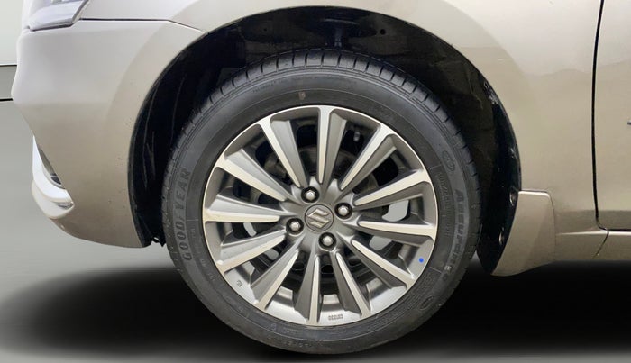 2019 Maruti Ciaz ALPHA  AT 1.5 SHVS PETROL, Petrol, Automatic, 35,780 km, Left Front Wheel