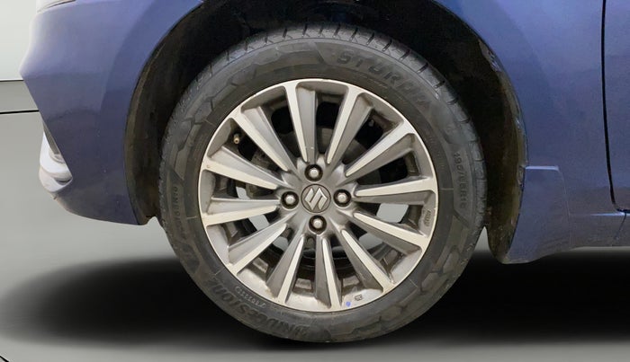 2018 Maruti Ciaz ALPHA 1.5 SHVS PETROL, Petrol, Manual, 82,251 km, Left Front Wheel