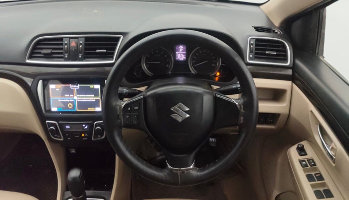 2016 Maruti Ciaz ZXI+ AT, Petrol, Automatic, 84,709 km, Steering Wheel Close Up