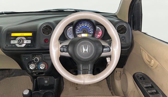 2015 Honda Amaze 1.2L I-VTEC S, Petrol, Manual, 48,965 km, Steering Wheel Close Up