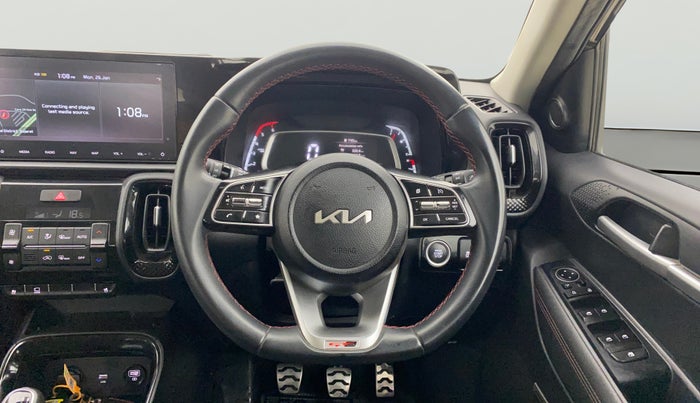 2022 KIA SONET GTX PLUS 1.5, Diesel, Manual, 70,318 km, Steering Wheel Close Up