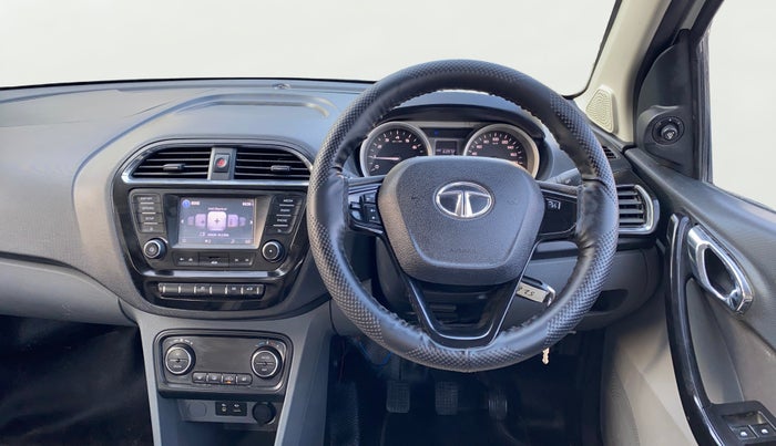 2017 Tata TIGOR XZ (O) PETROL, Petrol, Manual, 63,957 km, Steering Wheel Close Up