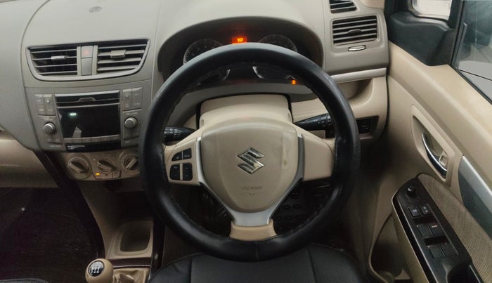 2013 Maruti Ertiga ZXI, Petrol, Manual, 90,276 km, Steering Wheel Close Up
