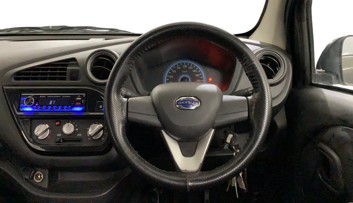 2017 Datsun Redi Go T (O), Petrol, Manual, 21,287 km, Steering Wheel Close Up