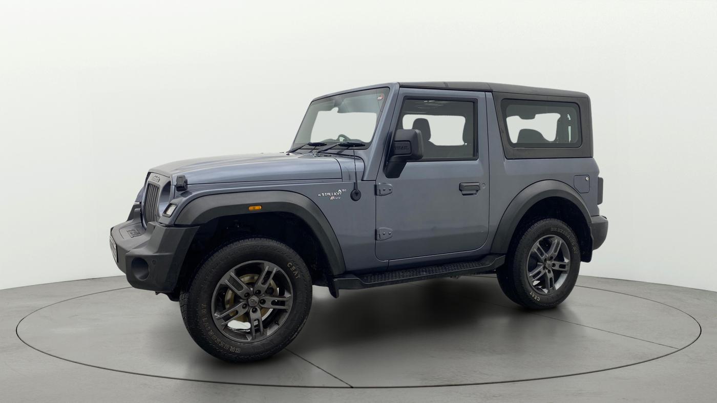 2022 Mahindra Thar LX PETROL HT 4WD AT, Petrol, Automatic, 20,807 km, Left Front Diagonal