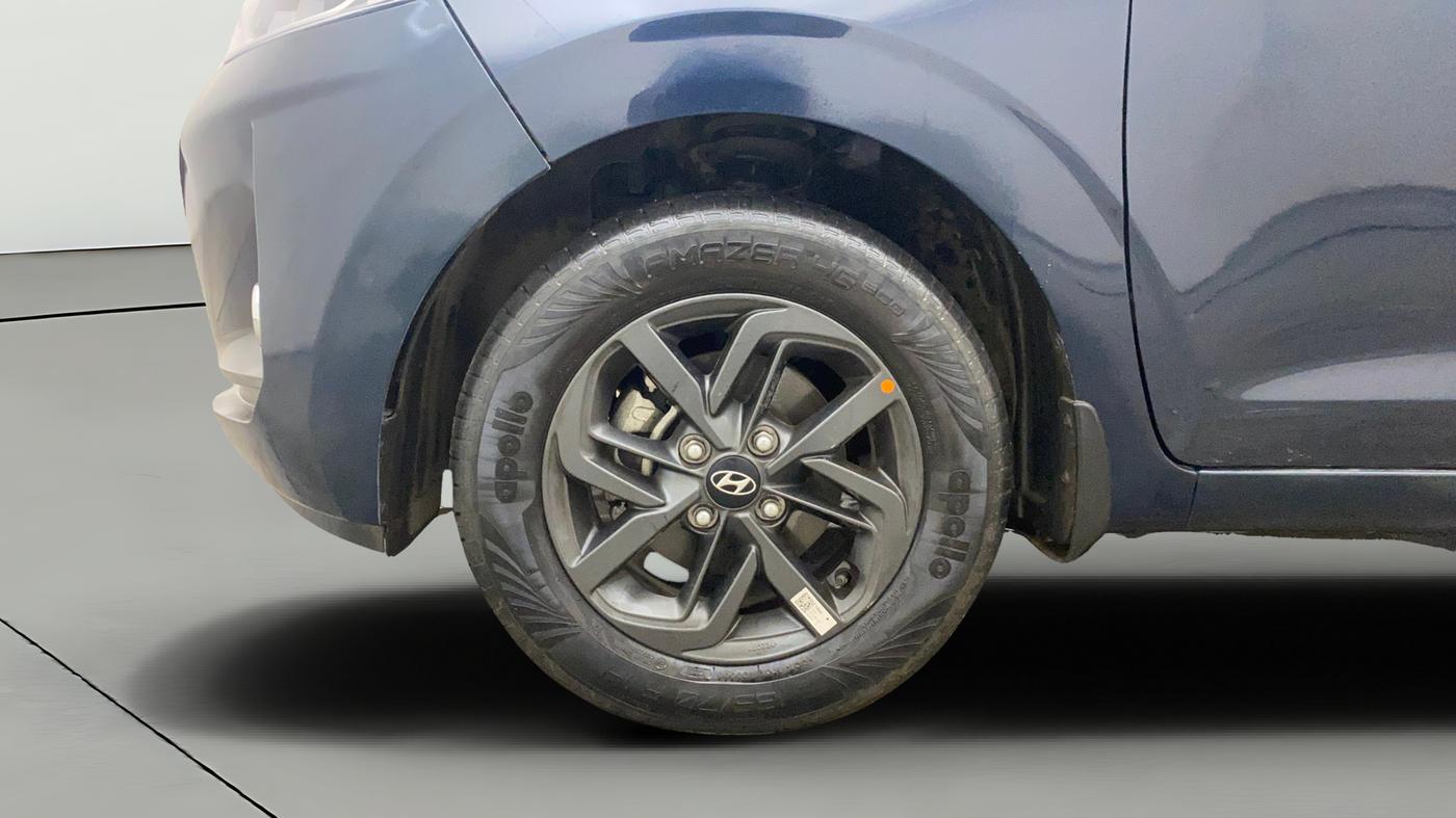 2021 Hyundai GRAND I10 NIOS SPORTZ AMT 1.2 KAPPA VTVT, Petrol, Automatic, 10,791 km, Left Front Wheel