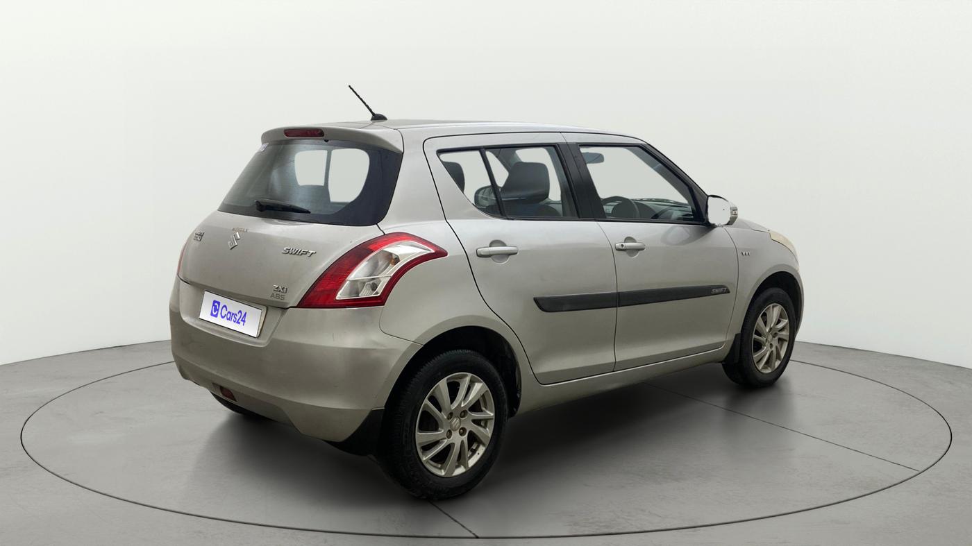 2013 Maruti Swift ZXI, Petrol, Manual, 93,503 km, Right Back Diagonal