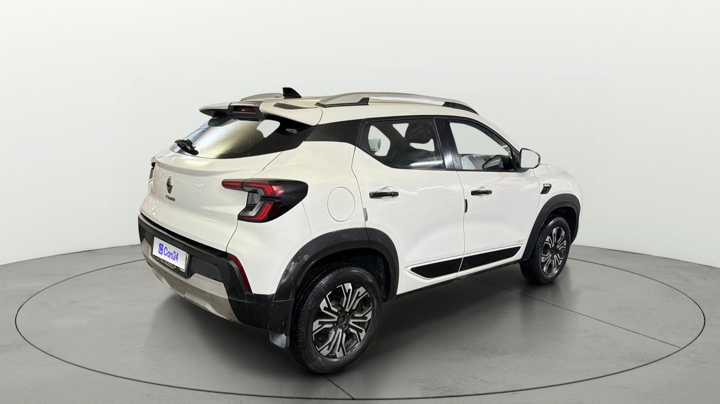 2023 Renault Kiger RXZ AMT, Petrol, Automatic, 21,819 km, Right Back Diagonal