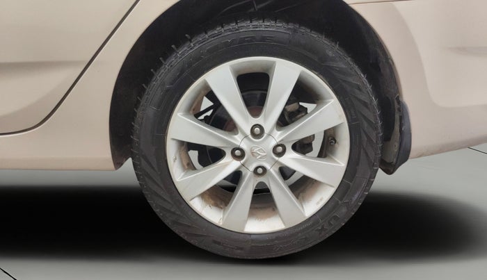 2012 Hyundai Verna FLUIDIC 1.6 VTVT SX, Petrol, Manual, 18,212 km, Left Rear Wheel