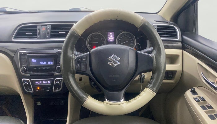 2016 Maruti Ciaz VXI+, Petrol, Manual, 89,193 km, Steering Wheel Close Up