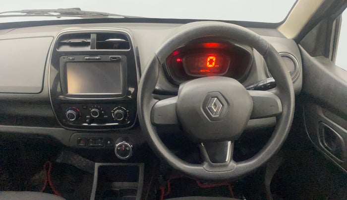 2017 Renault Kwid RXT 1.0 AMT, Petrol, Automatic, 1,05,200 km, Steering Wheel Close Up