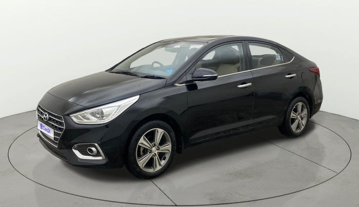 2018 Hyundai Verna 1.6 CRDI SX + AT, Diesel, Automatic, 1,24,498 km, Left Front Diagonal