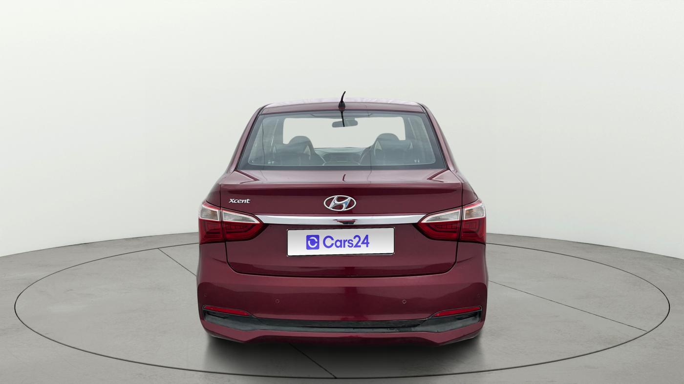 2017 Hyundai Xcent S 1.2, Petrol, Manual, 1,01,554 km, Back/Rear