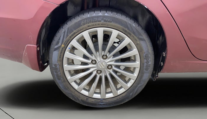 2017 Maruti Ciaz ALPHA  AT 1.4  PETROL, Petrol, Automatic, 35,515 km, Right Rear Wheel